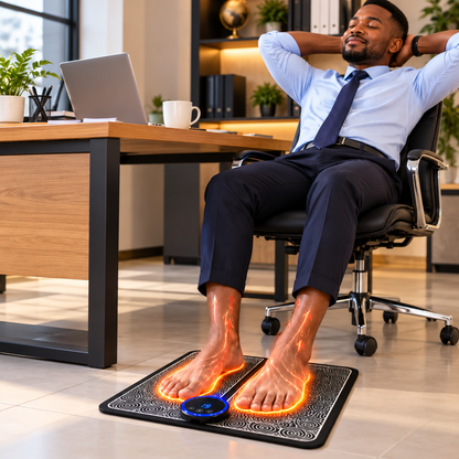 🦶 Coussin de Massage EMS – Détendez vos Pieds et Retrouvez le Confort au Quotidien