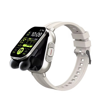 Montre connectée sans fil 2.01 pouces pour IOS et android avec écouteurs intégrés