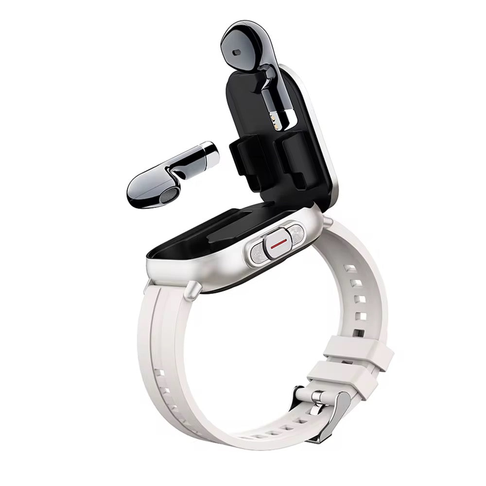 Montre connectée sans fil 2.01 pouces pour IOS et android avec écouteurs intégrés
