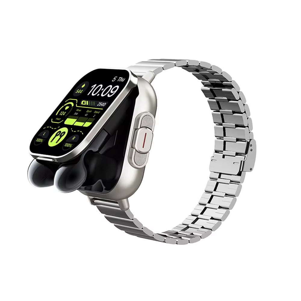 Montre connectée sans fil 2.01 pouces pour IOS et android avec écouteurs intégrés