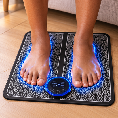 🦶 Coussin de Massage EMS – Détendez vos Pieds et Retrouvez le Confort au Quotidien